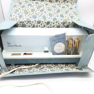 Vintage Instant Hair Setter Hot Electric Rollers curlers  Case works 60's prop